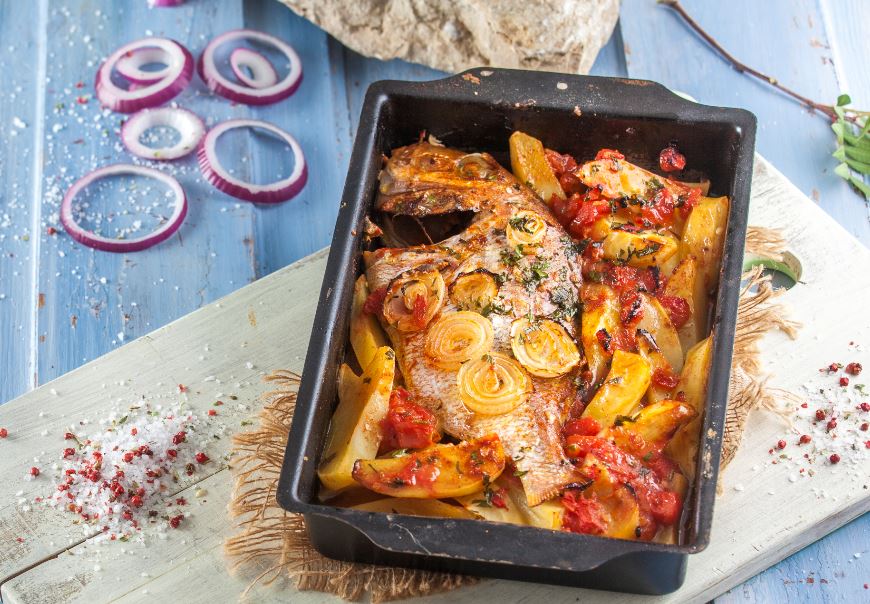 Peixe Assado A Padeiro @Teleculinaria